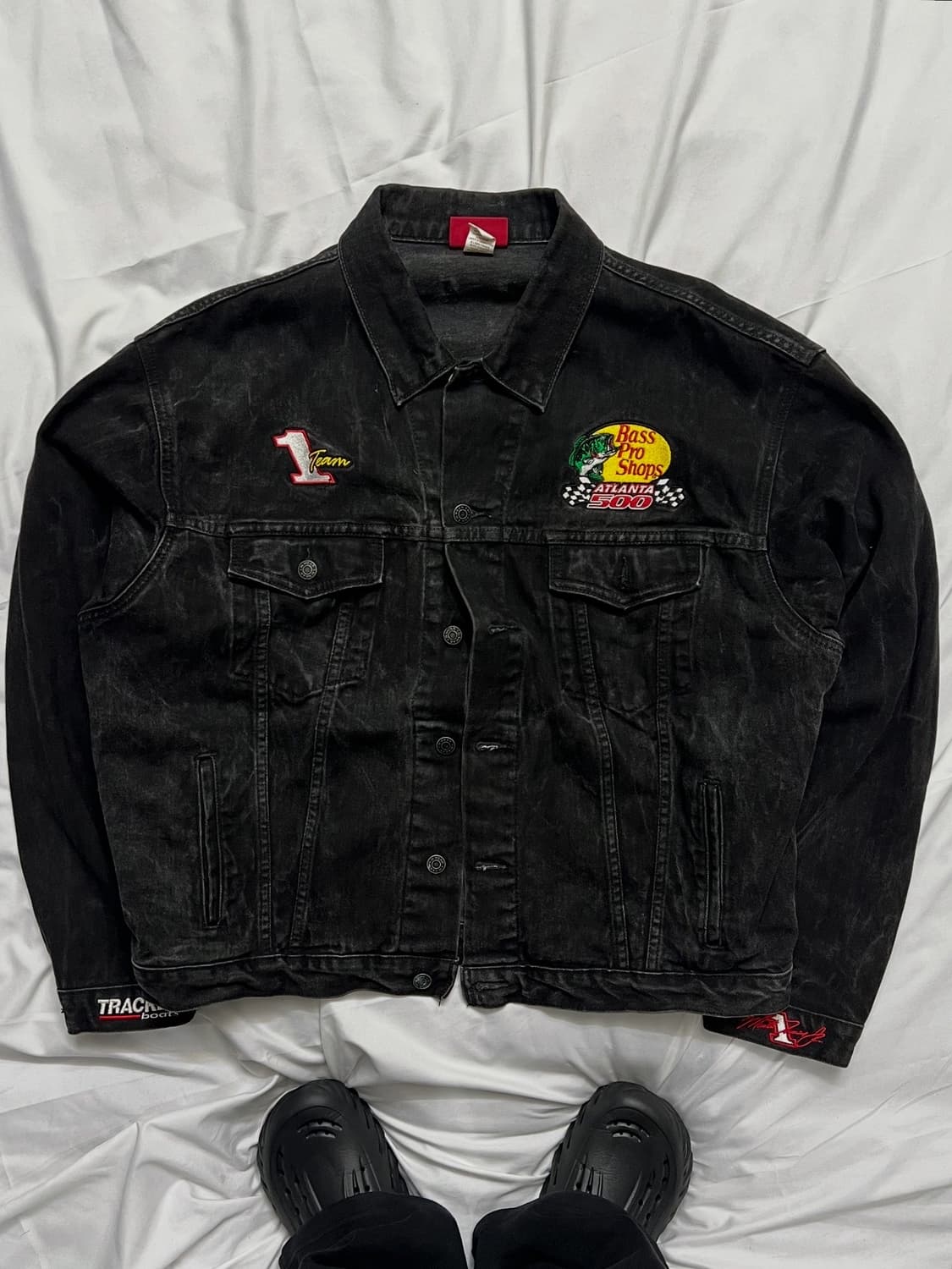 빈티지 프로배스 레이싱 데님 자켓 상품이미지1