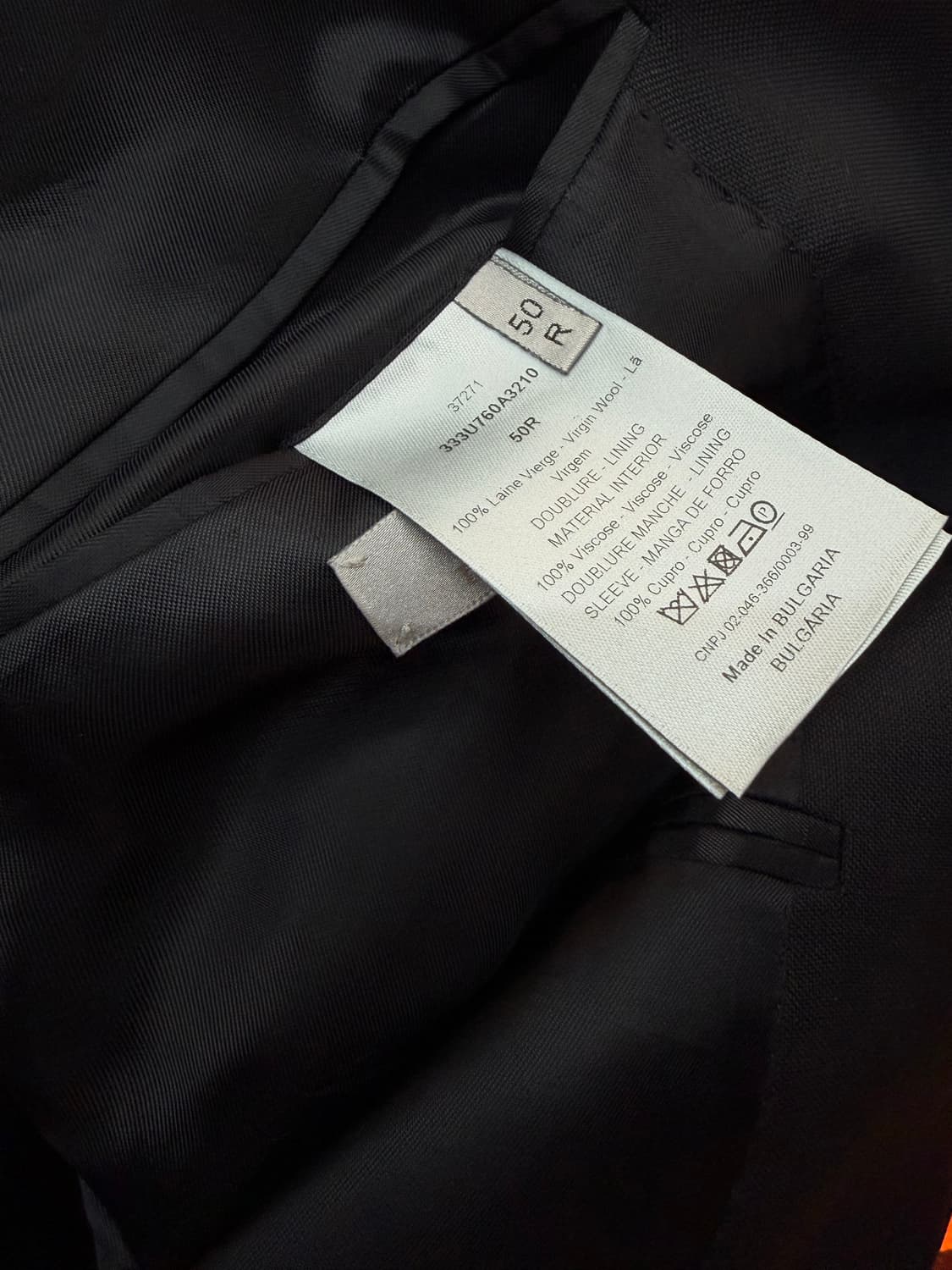 .50R/ 디올옴므 18SS 유니폼라인 블레이저 자켓 상품이미지9