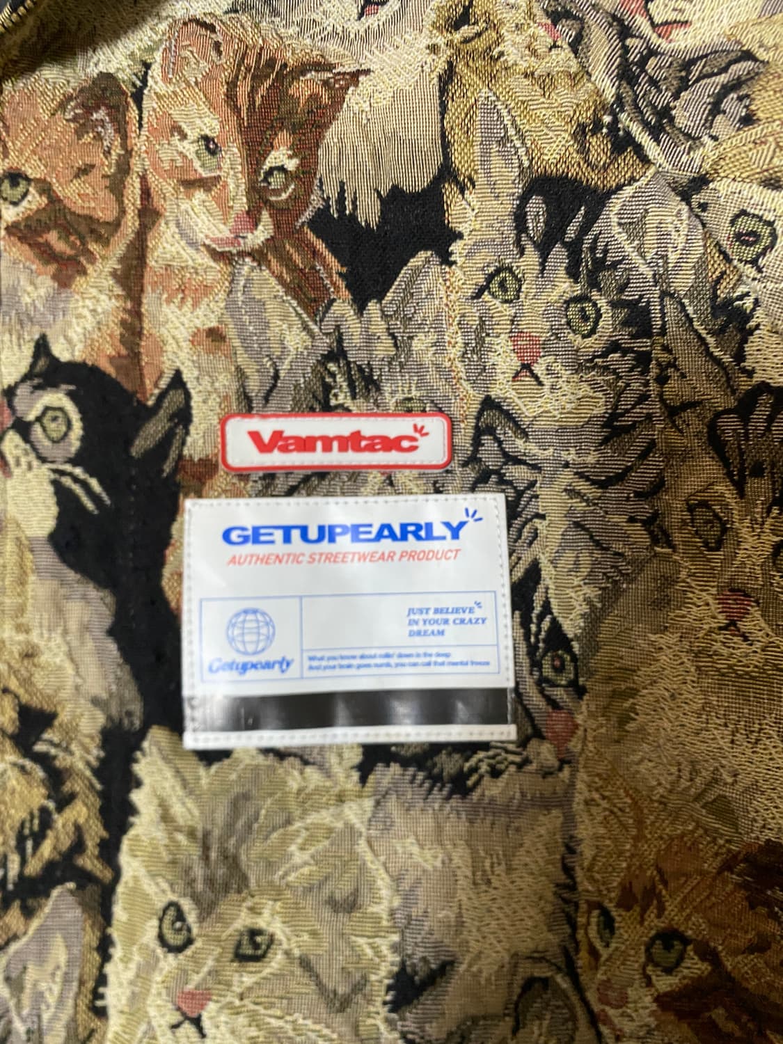 VAMTAC 캣츠 카라넥 집업자켓 상품이미지6