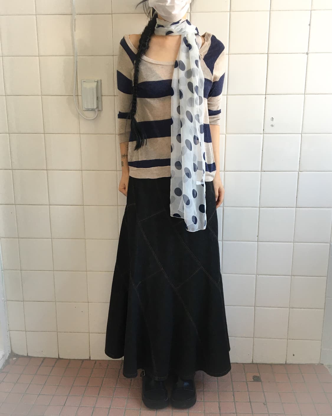 Stripe pattern knit 상품이미지1