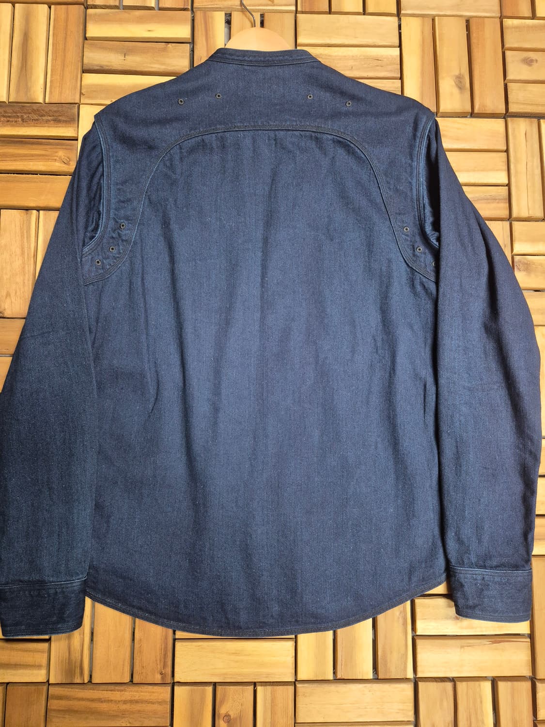 Kapital 캐피탈 인디고 smock bip shirt 스목빕 셔츠 상품이미지5