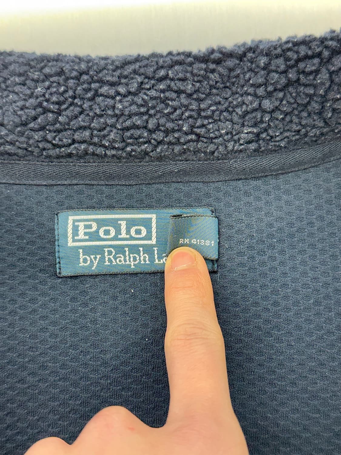 폴로 랄프로렌 노르딕 퀼팅 플러피 플리스 자켓 상품이미지8