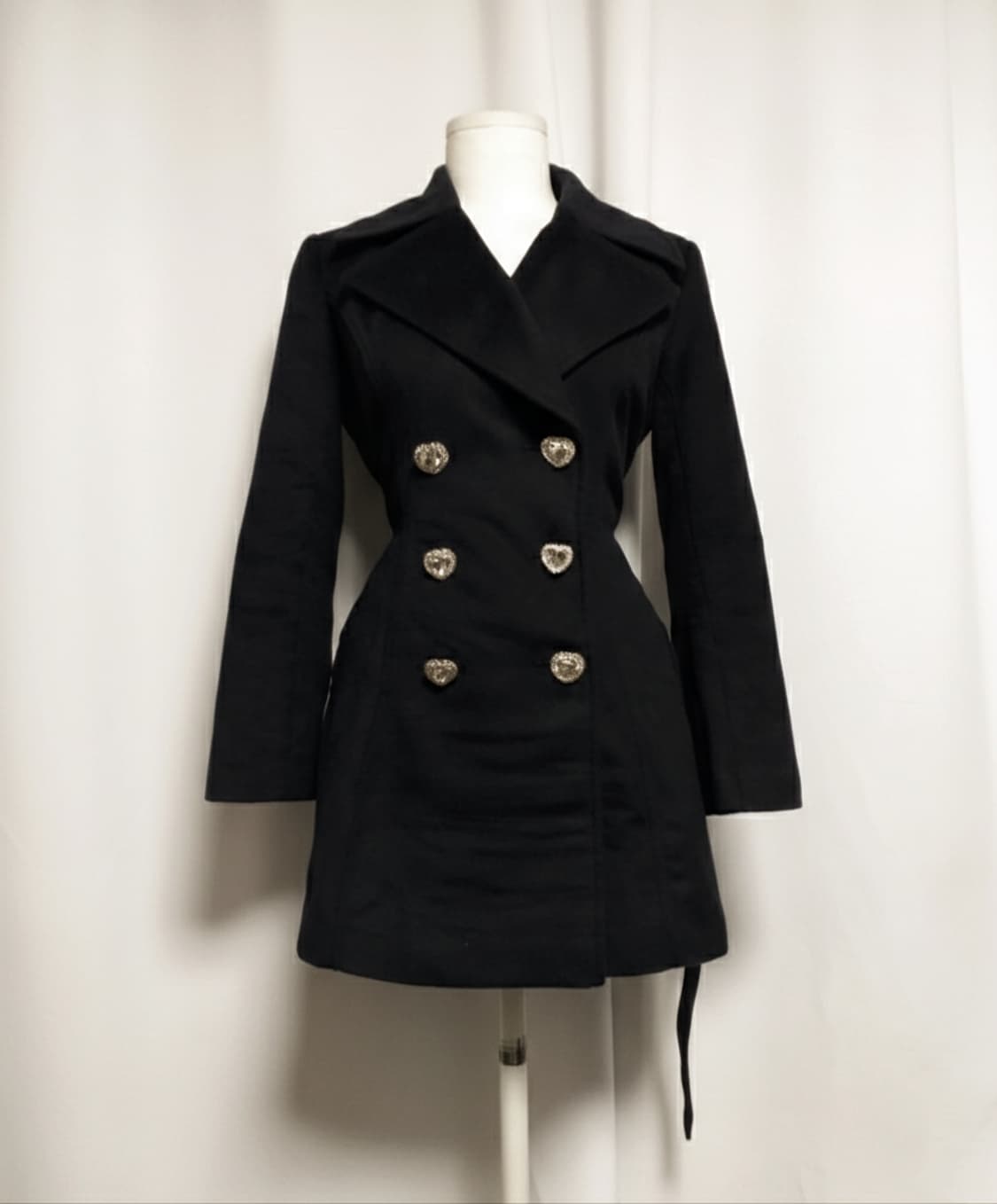 양산형지뢰계 코트 달천대장 y2k 공겜여주 히메로맨틱갸루 핀터깔 펑크로리 상품이미지1