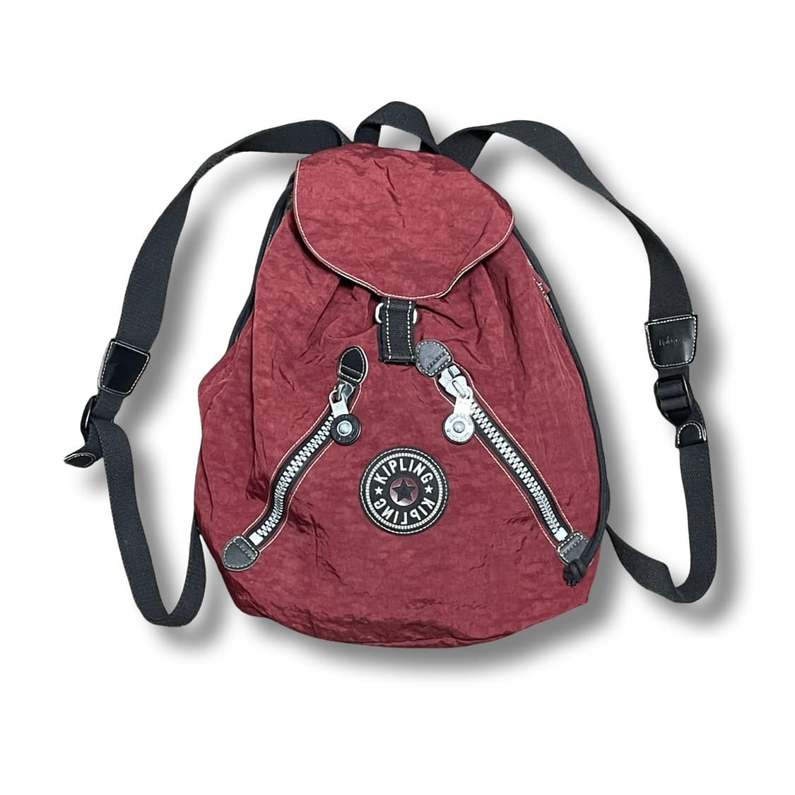 키플링 빈티지 복조리 백팩 버건디 상품이미지1