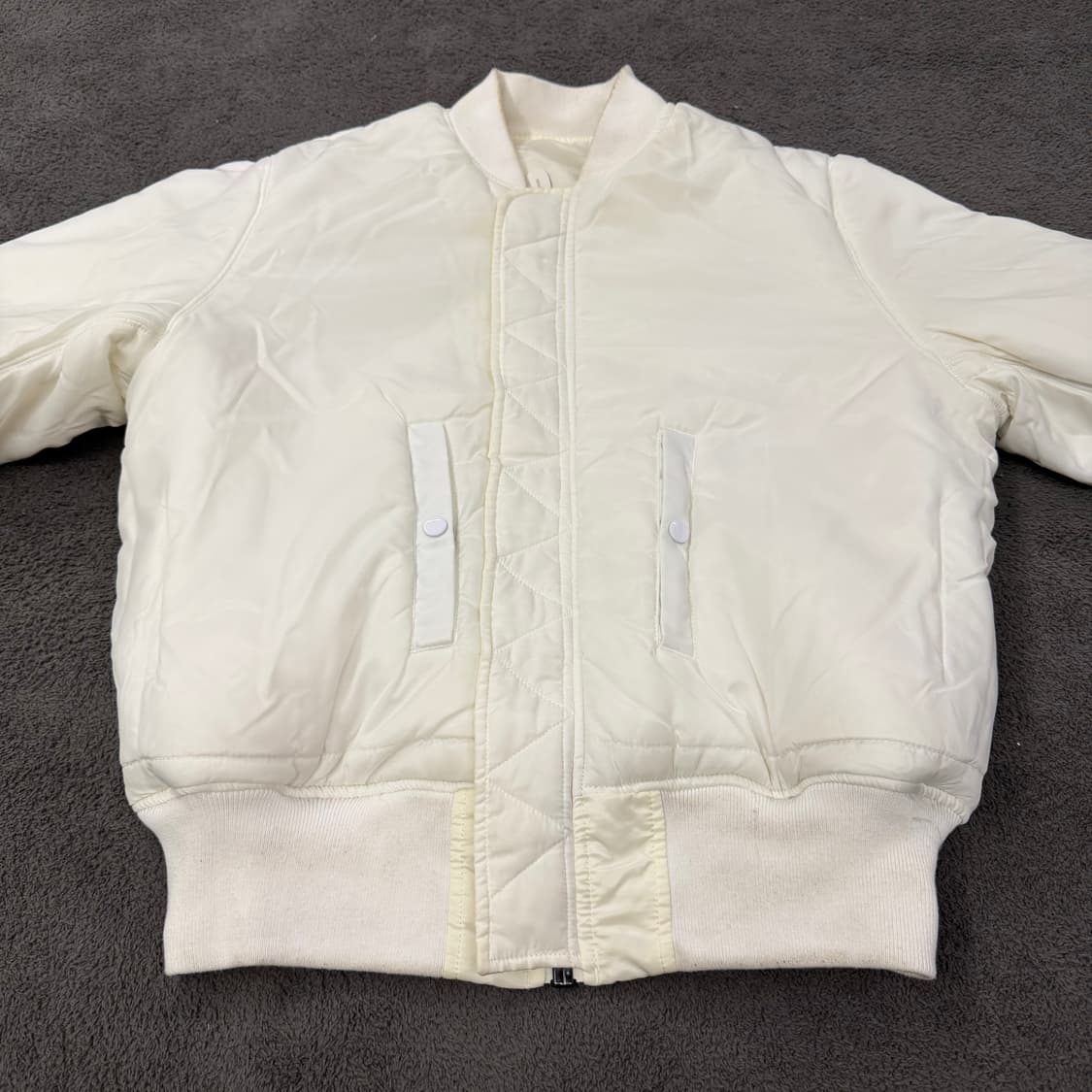 [ 정품/M ] 알파인더스트리 나사 플라이트 ma-1 리버시블 항공점퍼 상품이미지3