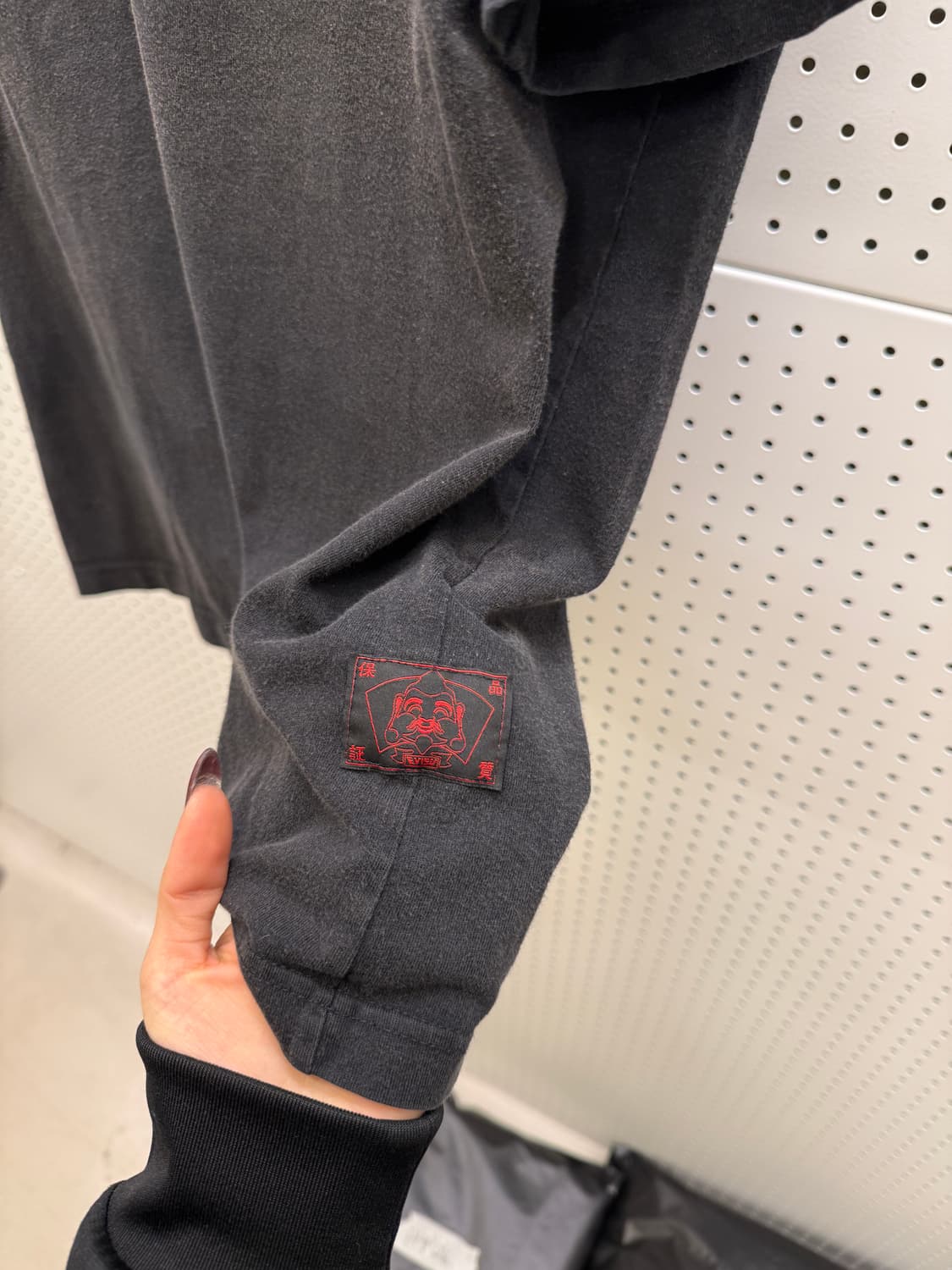 에비수 빅 로고 프린팅 반팔티 U1171 상품이미지6