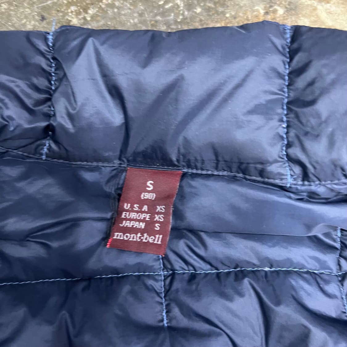 S) 몽벨 수페리어 구스다운 패딩 점퍼 거위털 패딩 상품이미지5