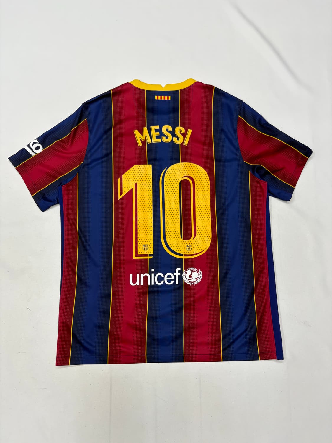 나이키 20 21 바르셀로나 메시 홈 유니폰 반팔 져지 상품이미지3