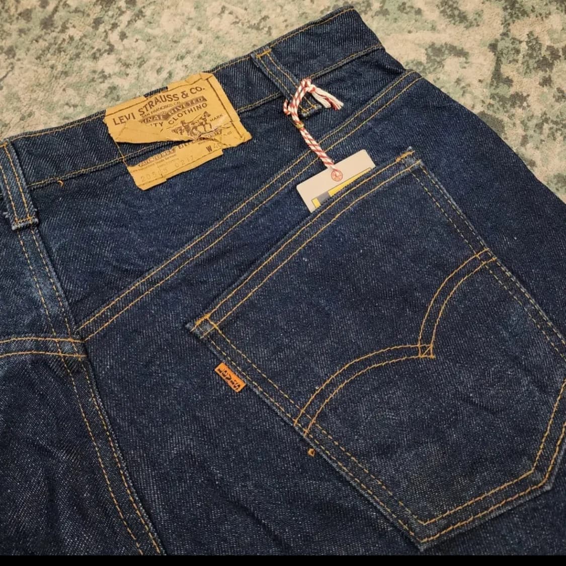 80s오리지날 USA 리바이스오렌지탭 505데님팬츠 상품이미지6