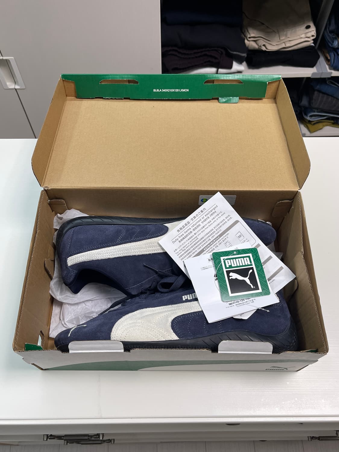 푸마 스피드캣 네이비 290 상품이미지1