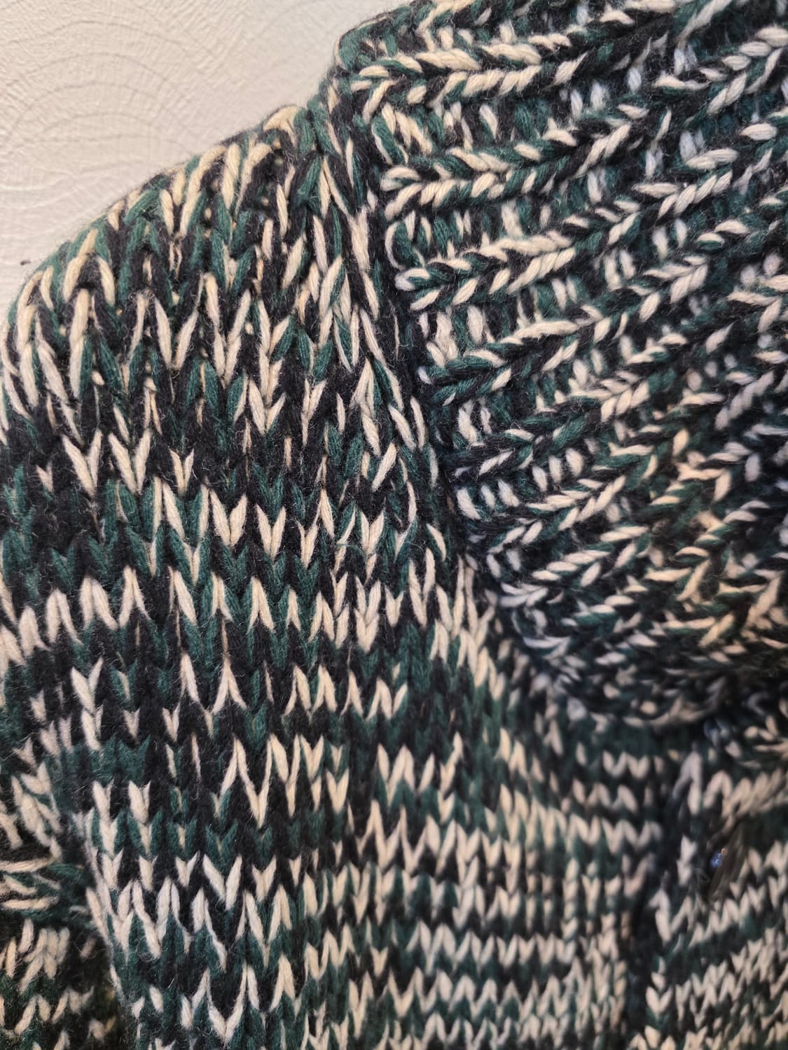 주카 스펙보 드래곤  꽈배기 니트 가디건 상품이미지3