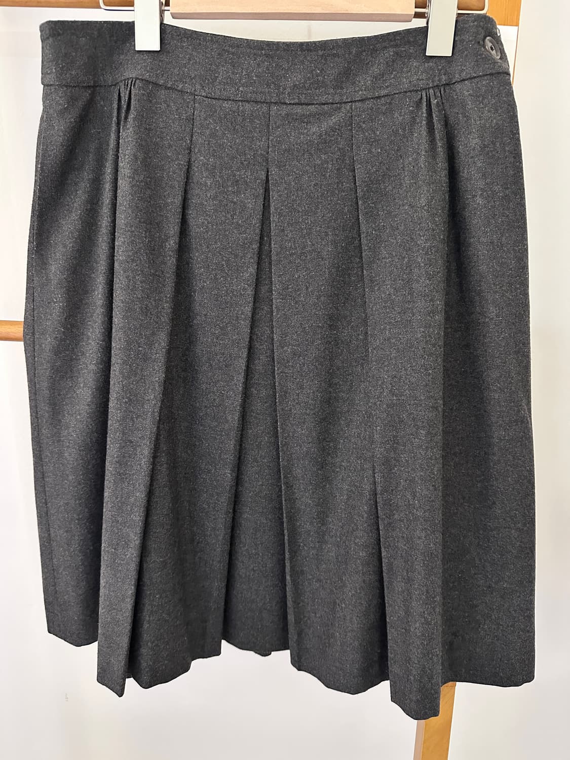 에트로 울 플리츠 스커트 (사이즈31인치) 상품이미지1