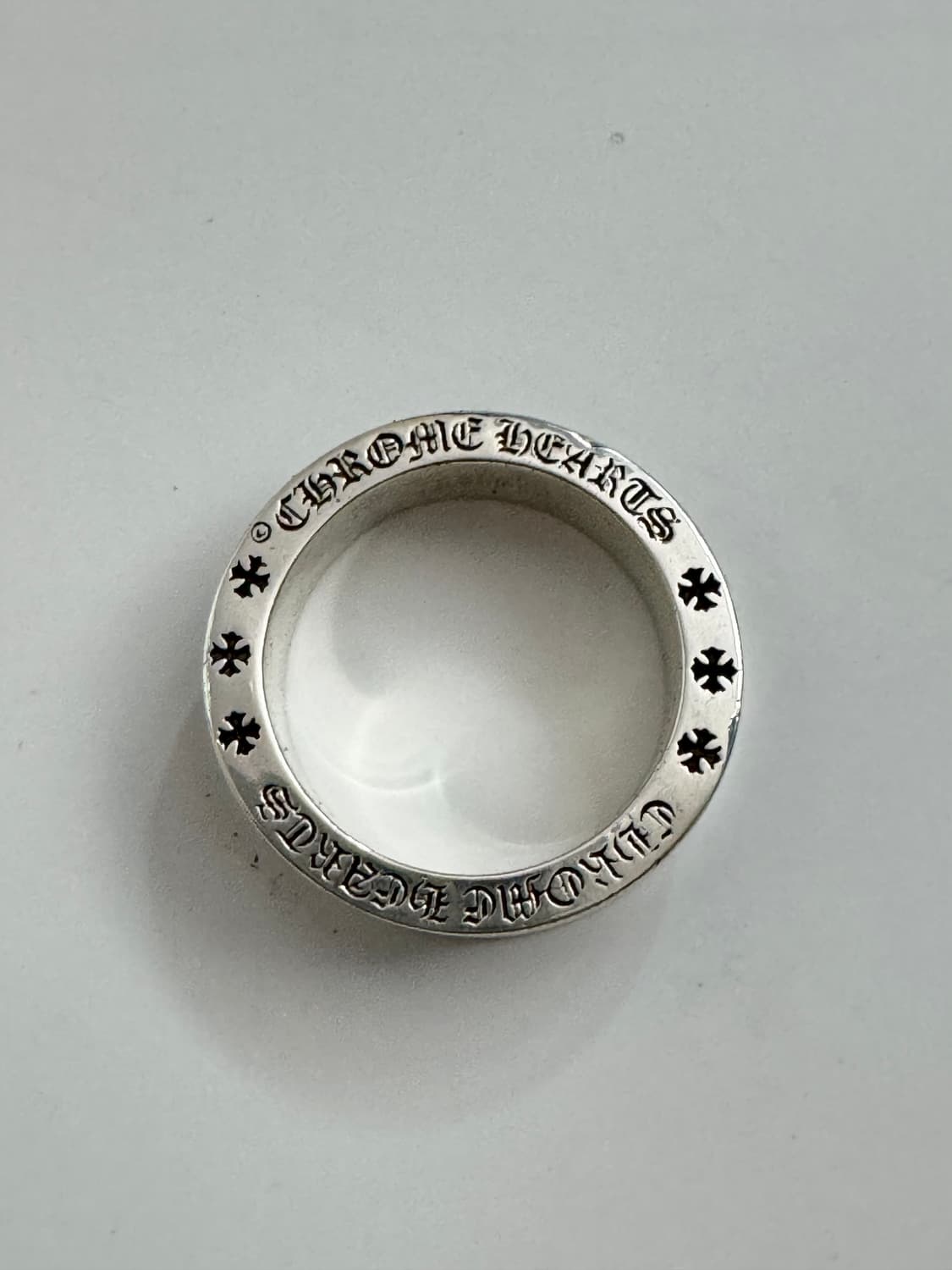 크롬하츠 미니플러스링 국내21호 급처 상품이미지7