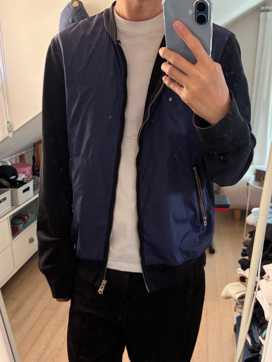 아크네 스튜디오 나일론/코튼 봄버 자켓 상품이미지4