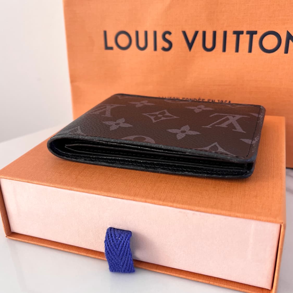 [S급/정품] 루이비통 반지갑 슬렌더 월릿 이클립스 상품이미지8
