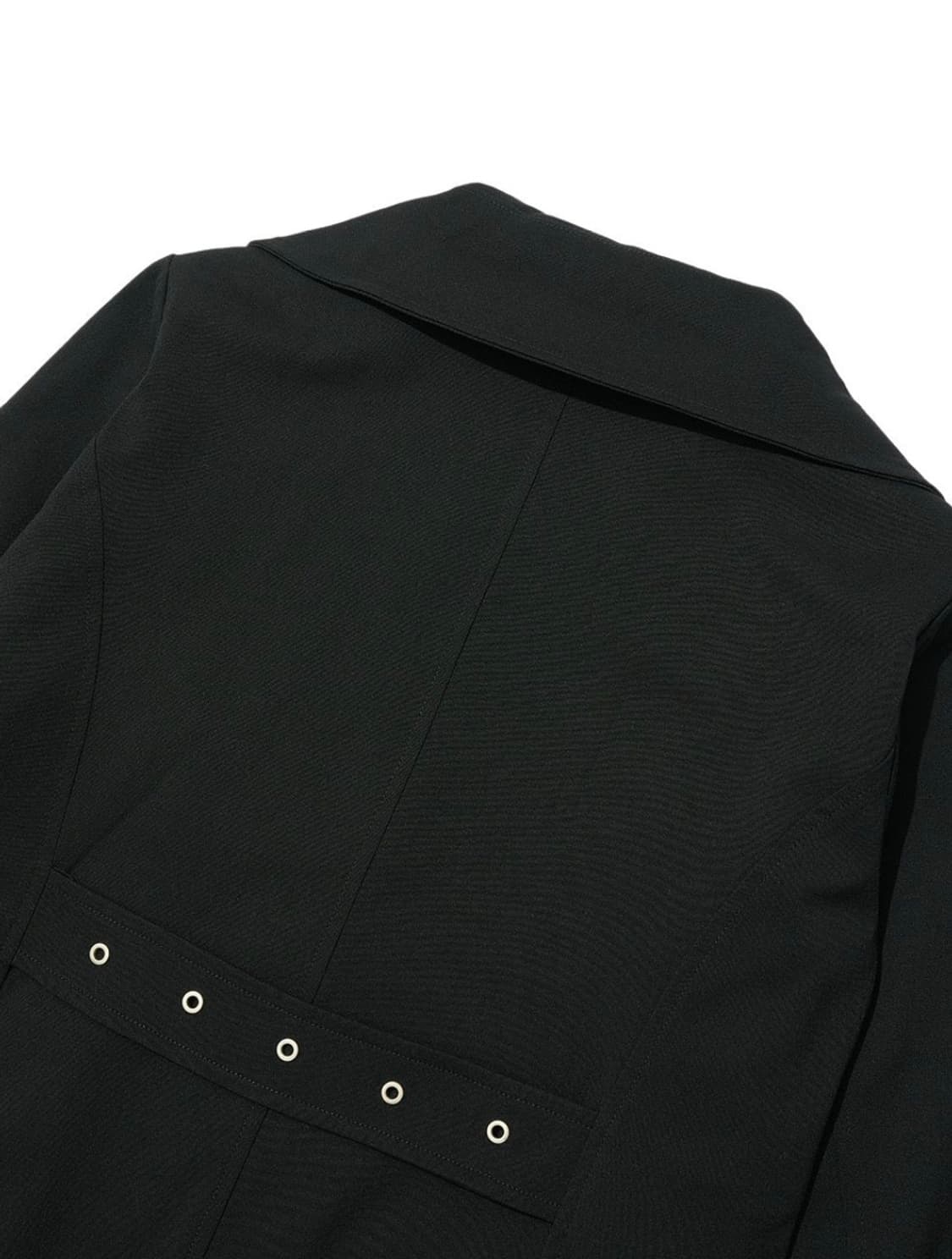 2WAY CLASSIC HALF SHORT COAT_BLACK 상품이미지7