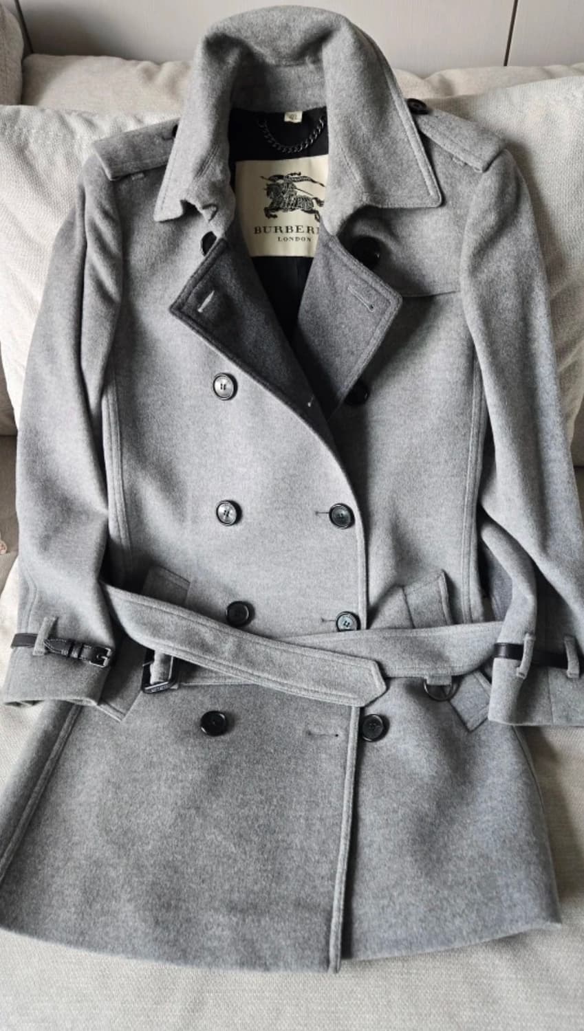버버리 런던 케시미어 혼방 코트 정품 상품이미지2