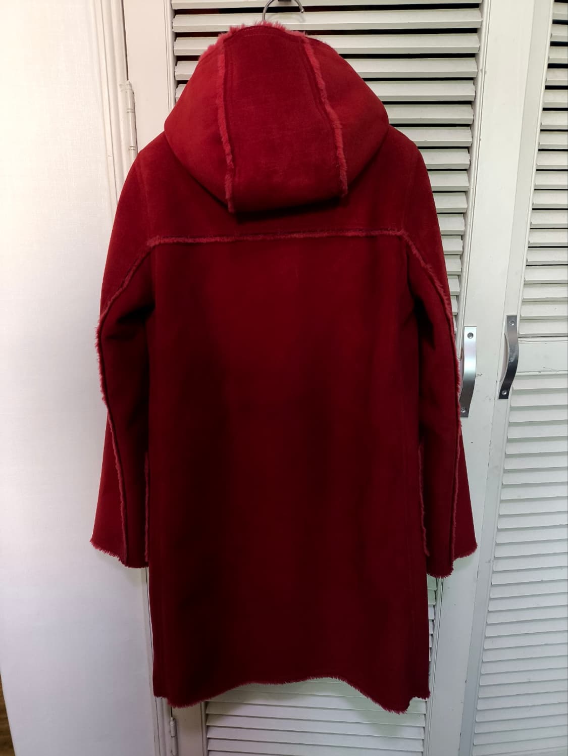 90 떡볶이코트 레드 상품이미지5