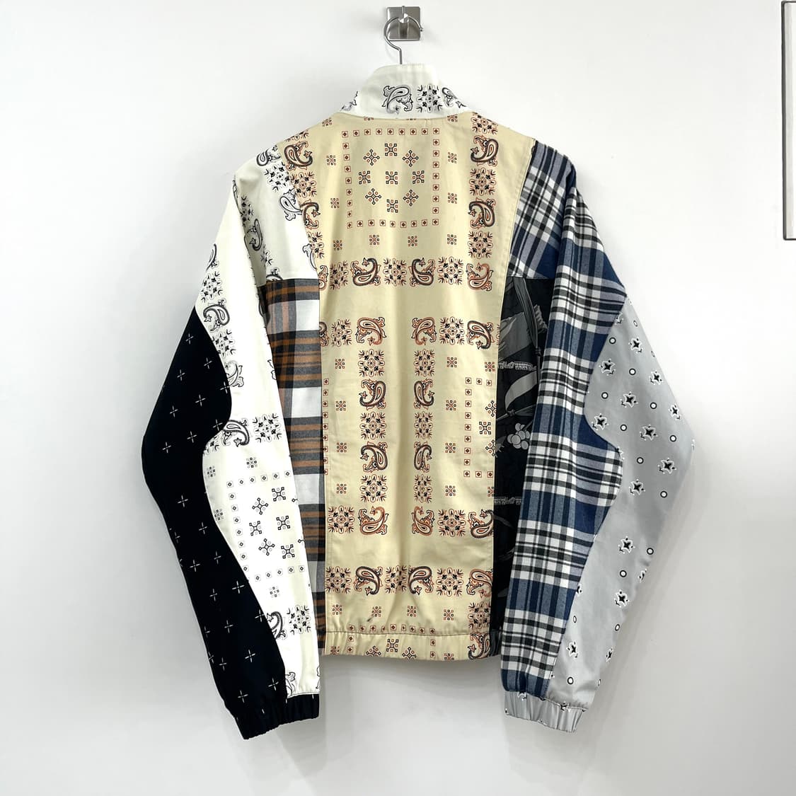 조던 x 리셀 웨스트브룩 와이낫 패치워크 하프 집 자켓 상품이미지3