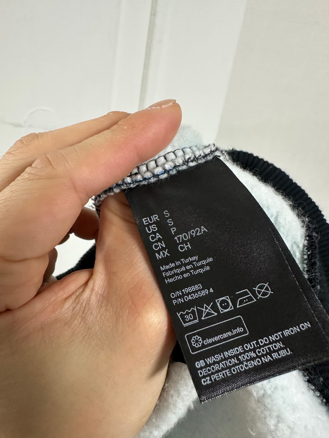 겐조 HM 맨투맨 상품이미지4