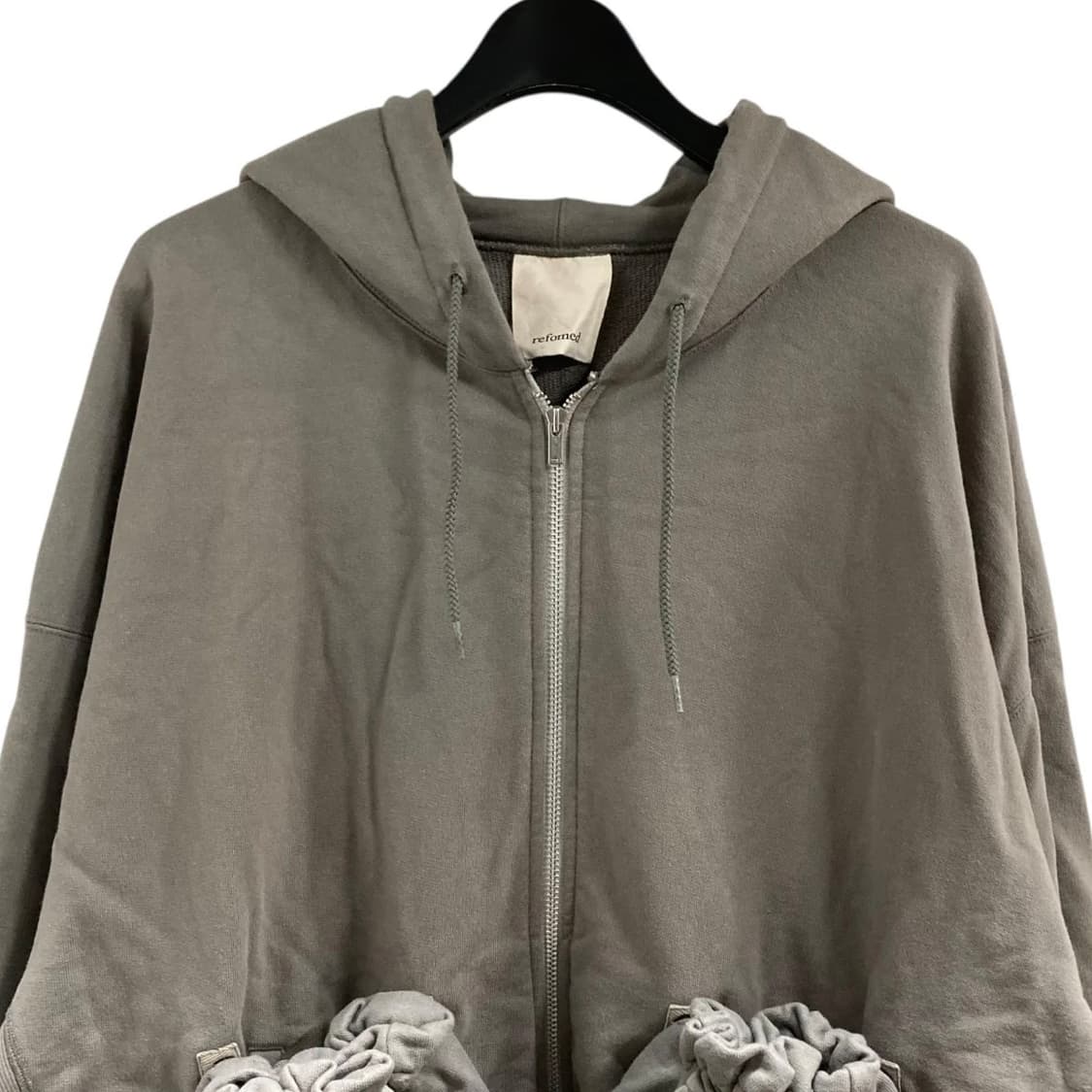 refomed RECU-022 KINCHAKU ZIPUP HOODIE 상품이미지3
