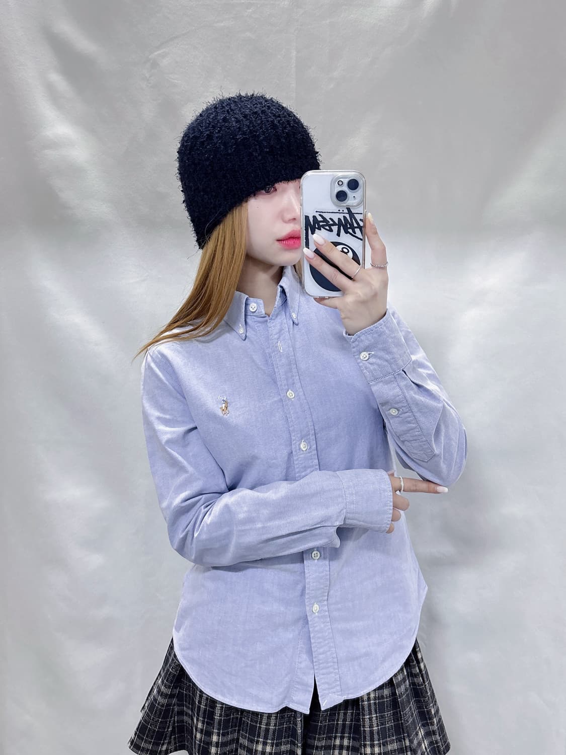 폴로 랄프로렌 멀티포니 솔리드 셔츠  상품이미지2