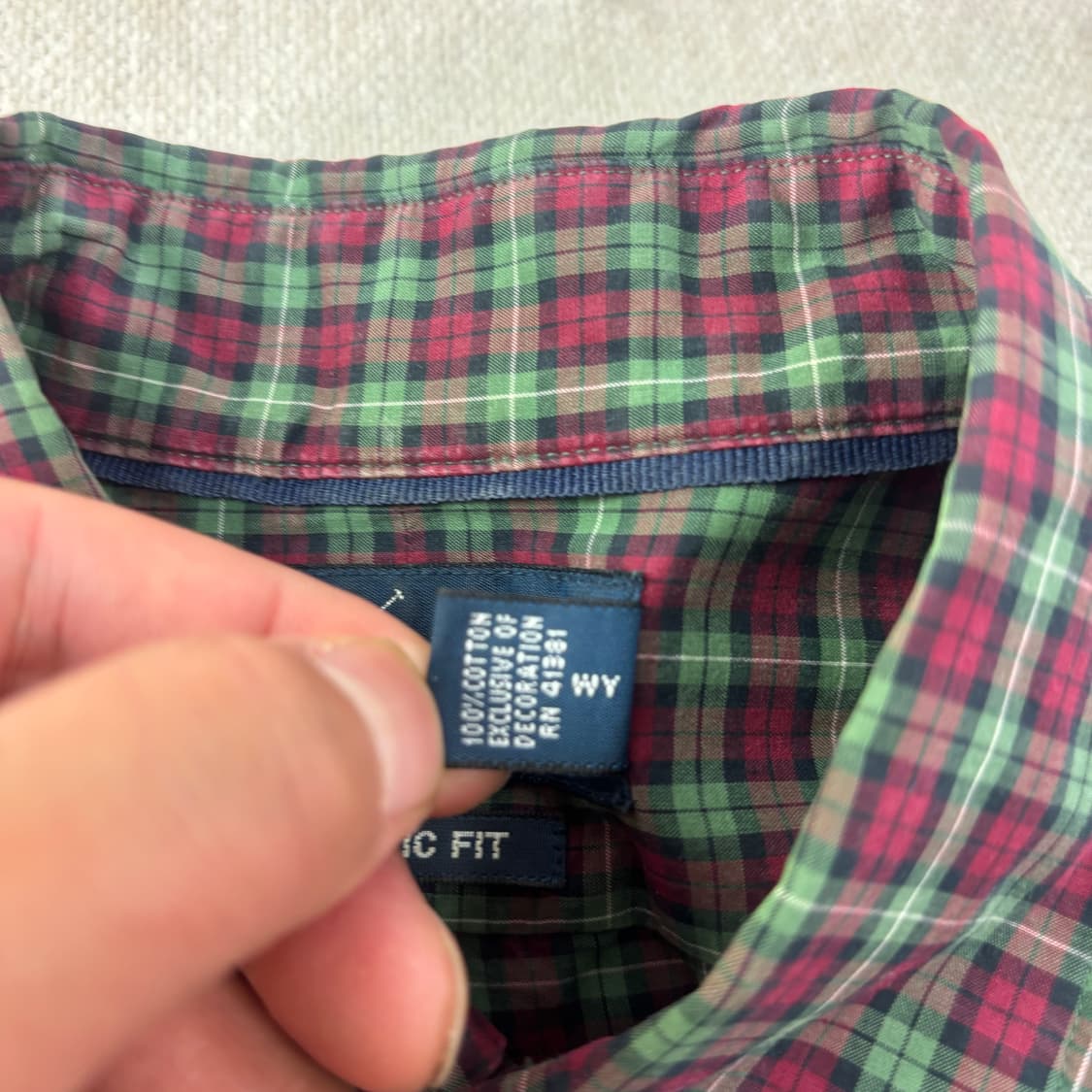 100 폴로랄프로렌 빈티지 체크 셔츠 상품이미지5