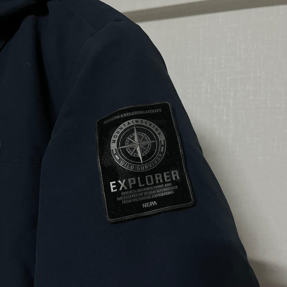 네파 네이비 패딩 점퍼 100 (택o 새상품) 상품이미지6