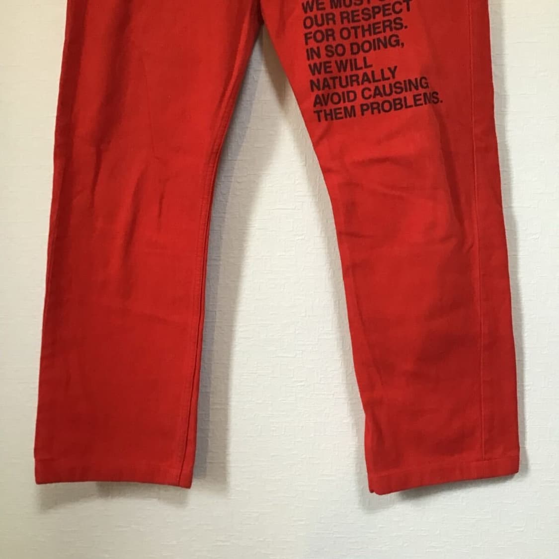 junya watanabe 2002 poem denim jeans 상품이미지4