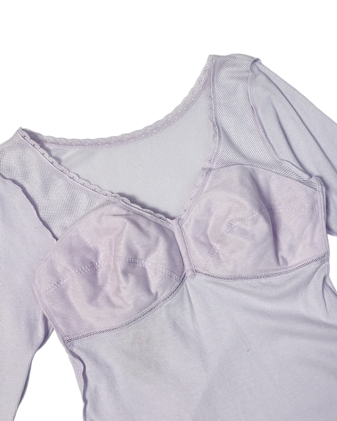 japan triumph lilac lace inner 3/4 top 상품이미지7
