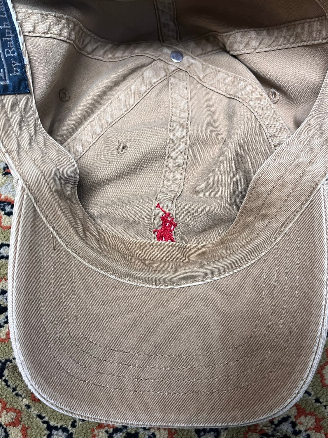 [OS] 폴로 랄프로렌 빈티지 포니 볼캡 베이지 상품이미지3