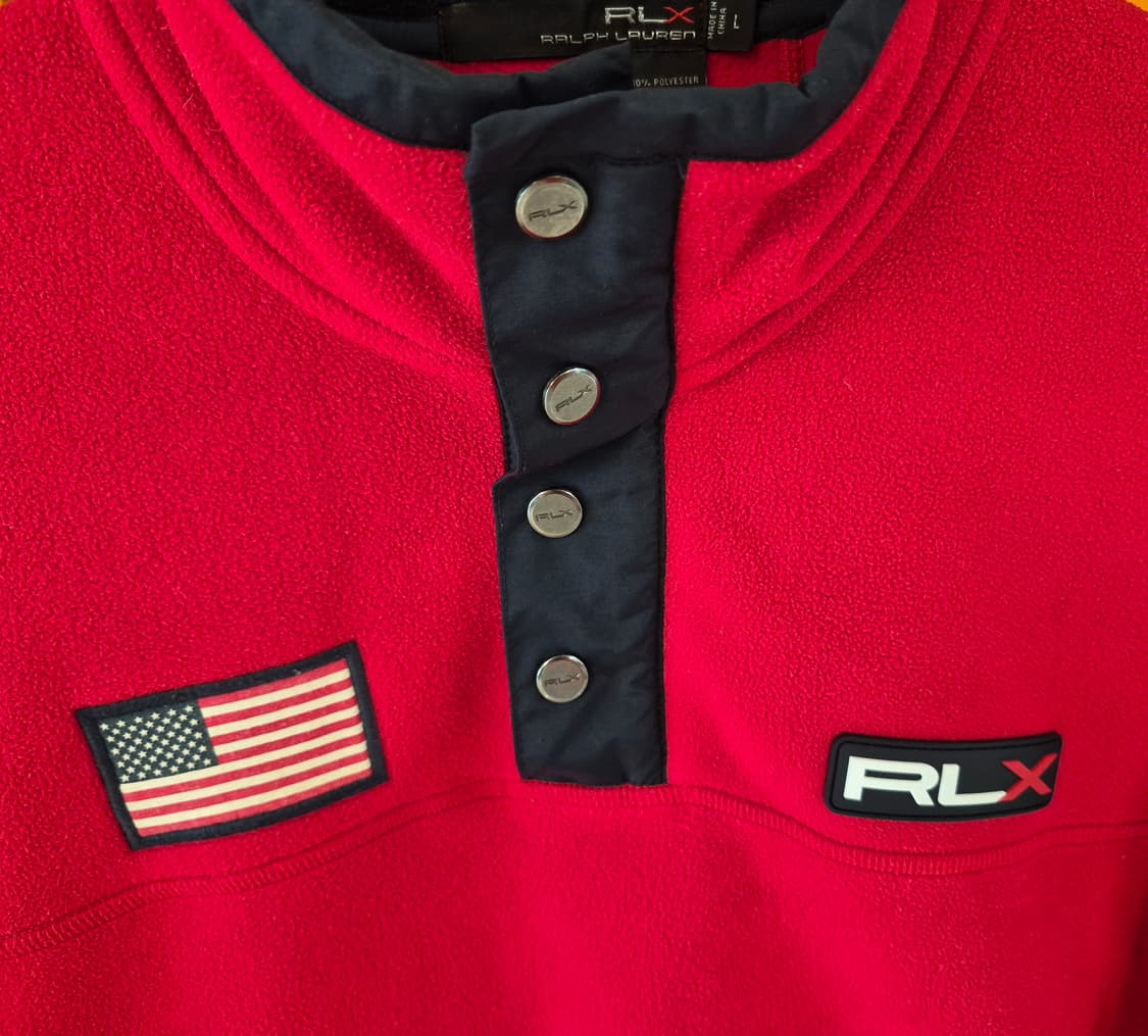 [RLX] Ralph Lauren Fleece Snap Pull-Over 상품이미지4