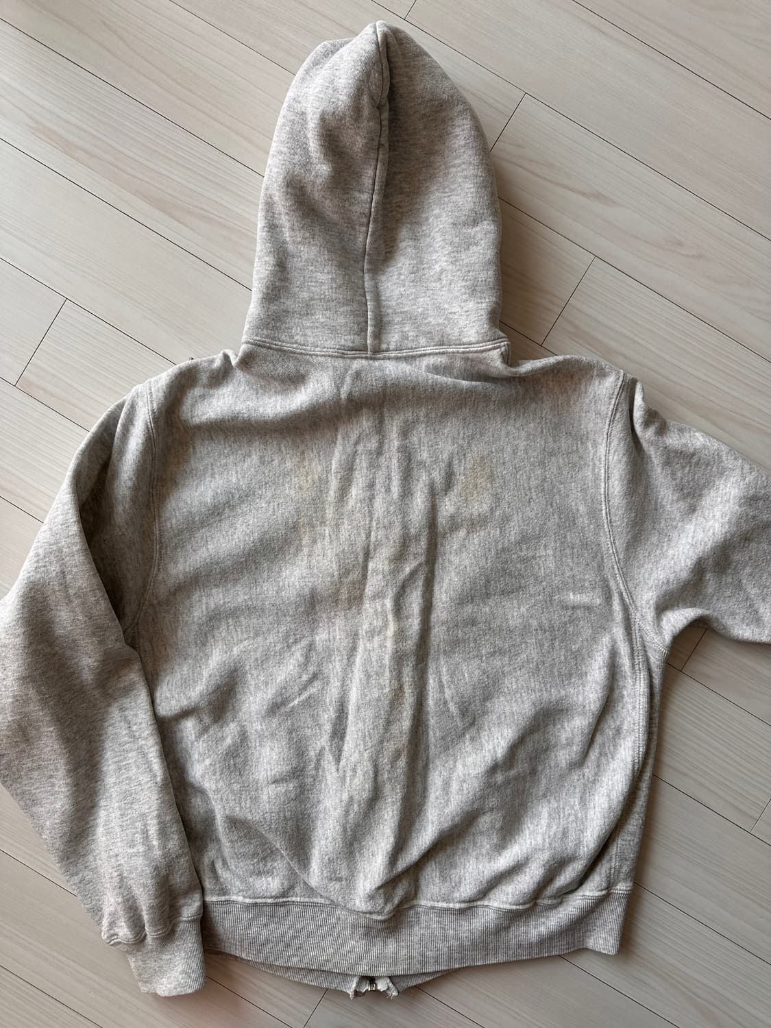 빈티지 ARMY 아미 후드 집업 짚업 PUF 미듐사이즈 상품이미지4