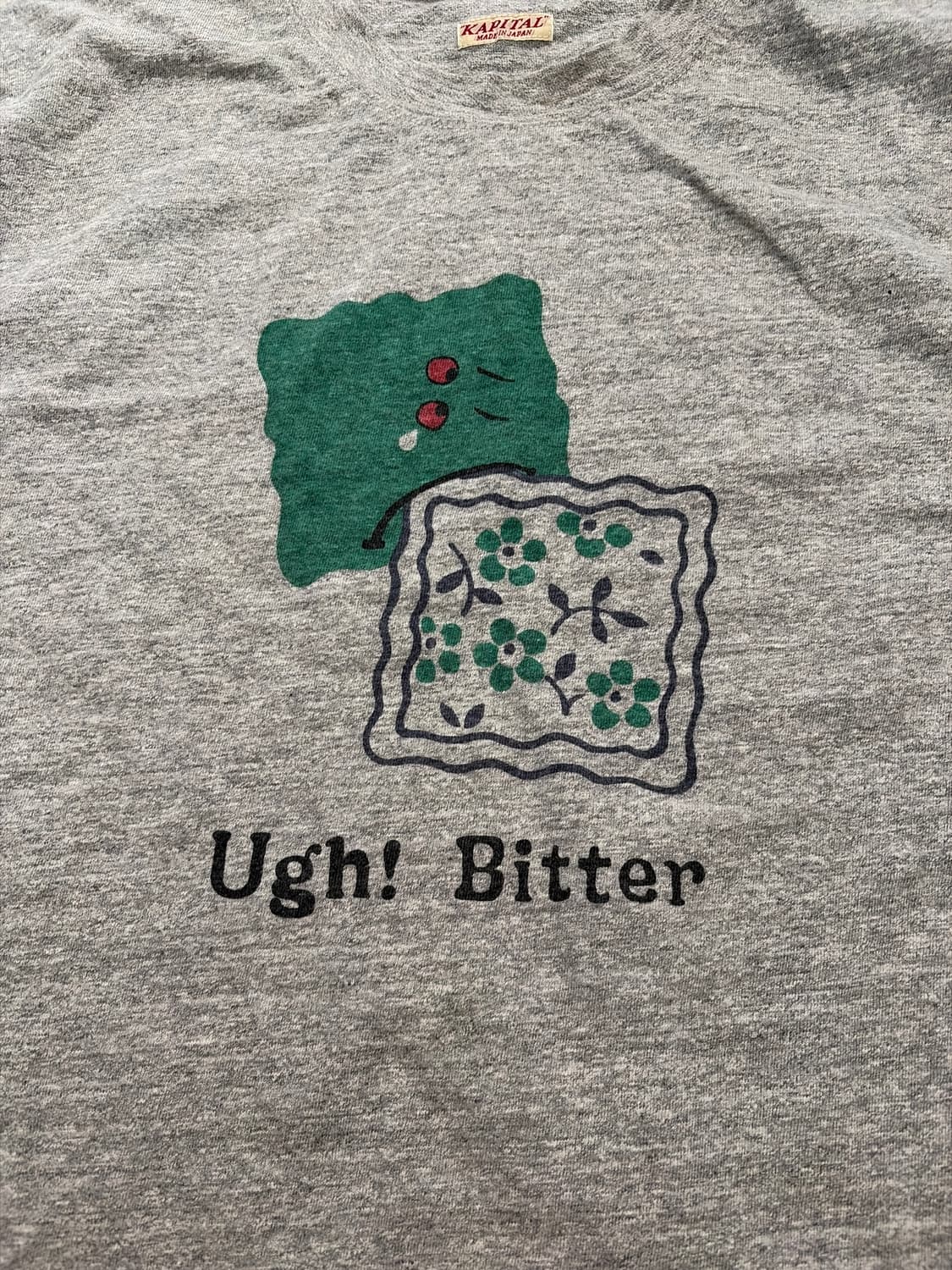 캐피탈 그레이 반팔티 s 상품이미지2