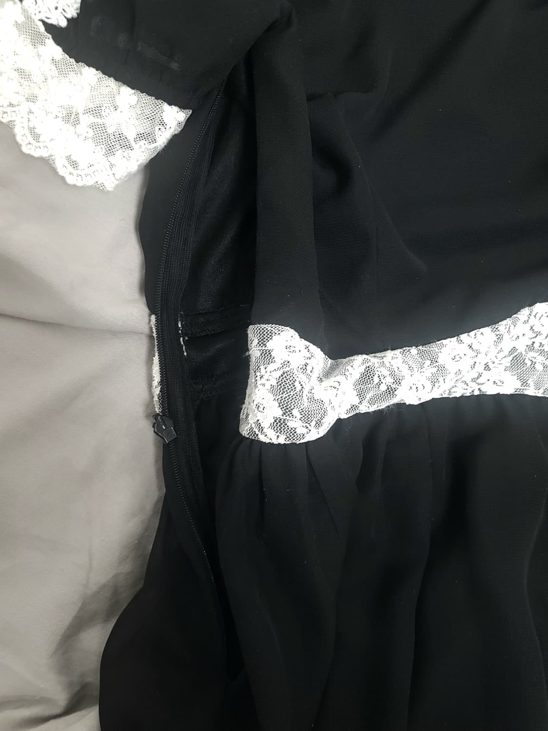 디어리 리본 레이스 원피스 상품이미지3