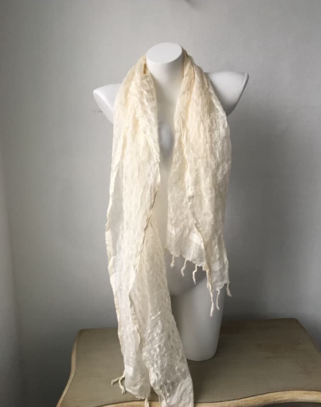 net pattern 스카프 목도리 상품이미지3