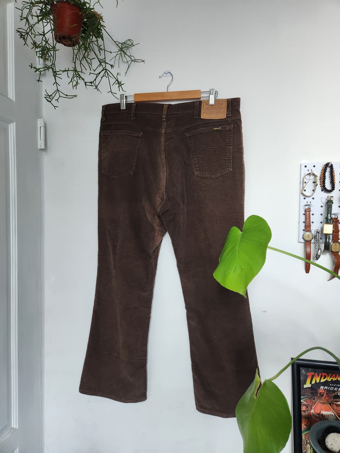 80s 시어즈 로어벅 코듀로이 세미 부츠컷 팬츠(USAmade) 상품이미지7
