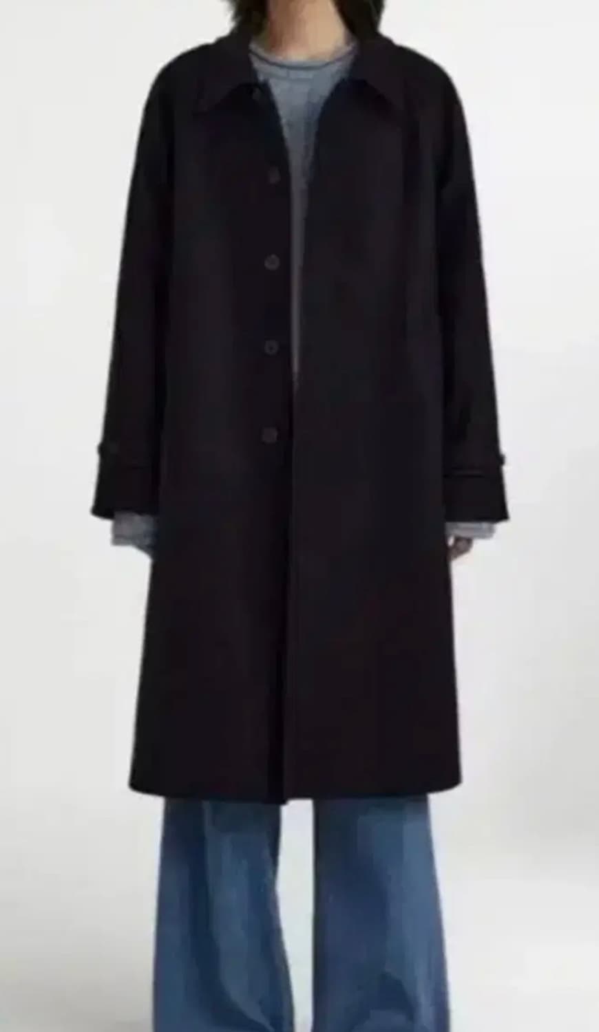 22fw 유스 캐시미어 맥코트 네이비 m 상품이미지1