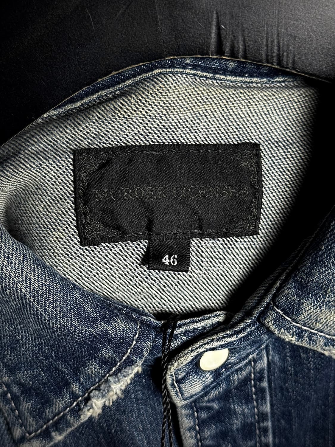 MURDER LICENSE – Indigo Western Denim Sh 상품이미지8