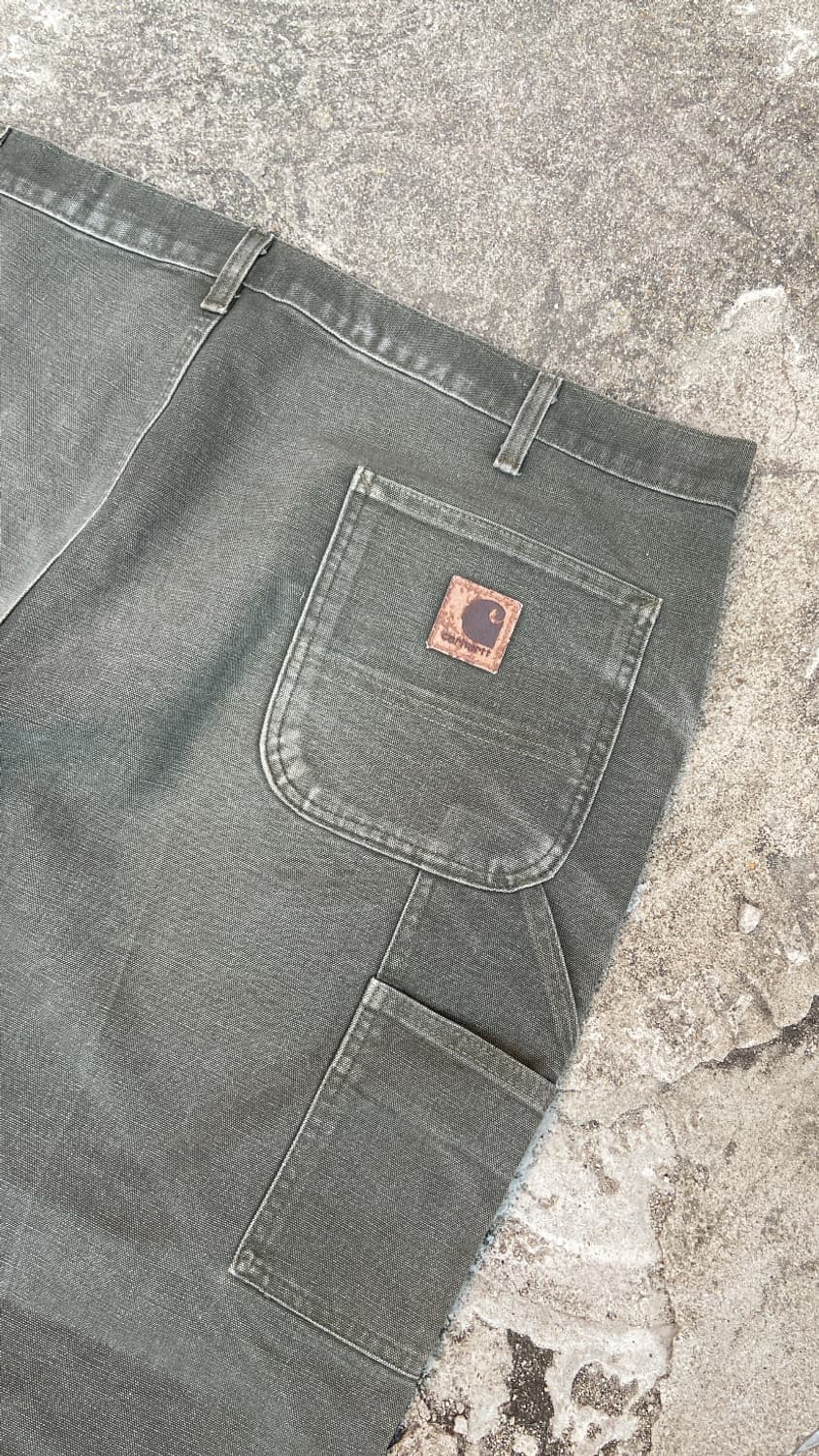 44) 칼하트 B11 모스그린 싱글니 팬츠 상품이미지3