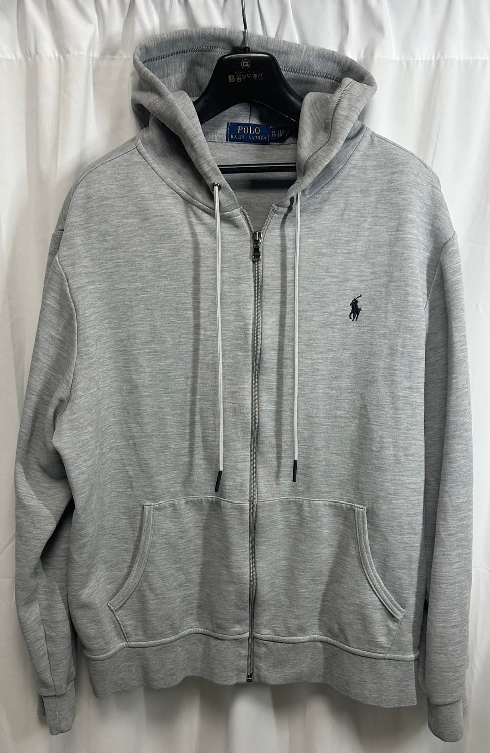 no.134 폴로 랄프로렌 그레이 후드집업 xxl 상품이미지1
