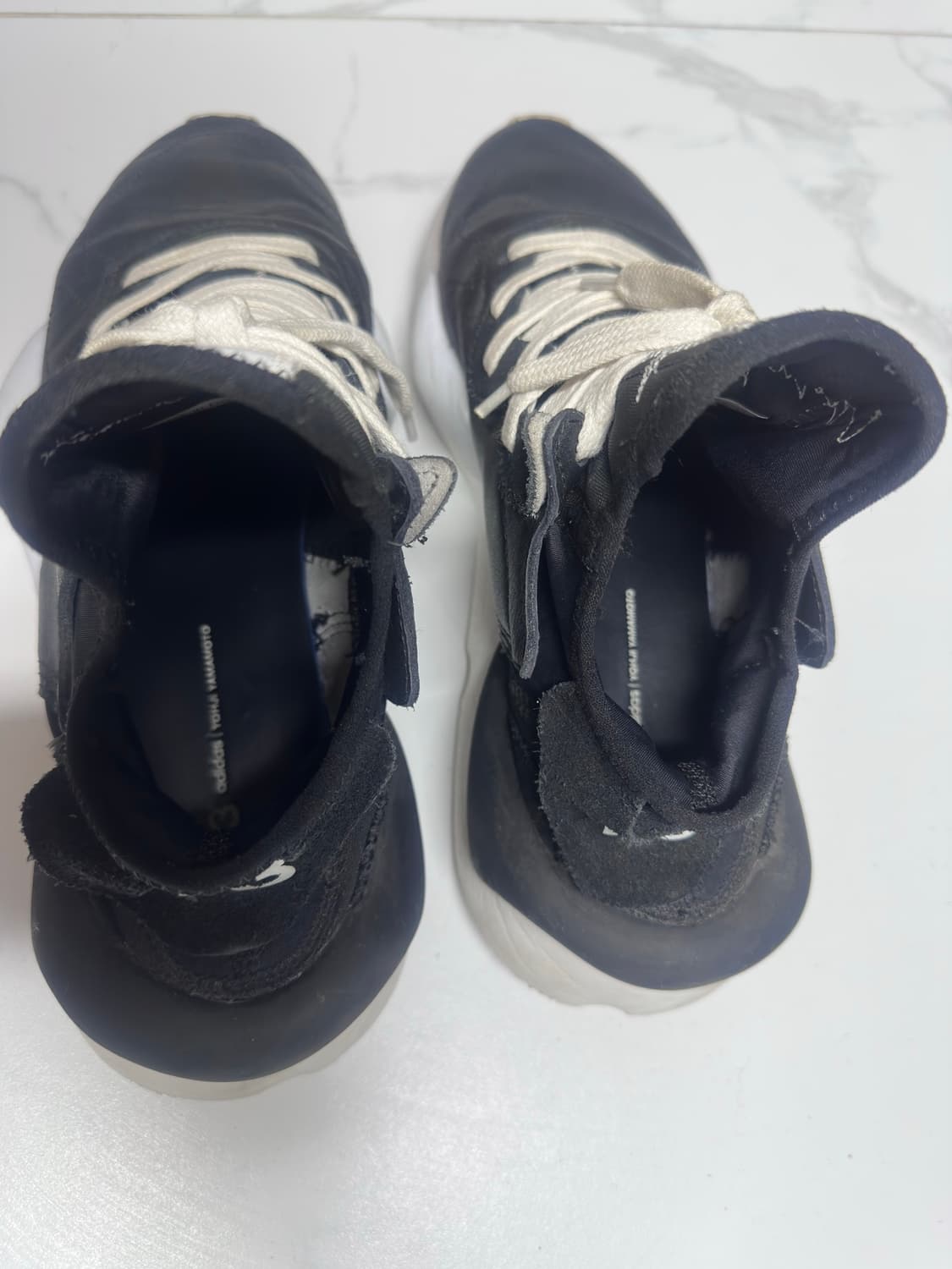 요지 야마모토 Y-3 카이와 260 검흰 상품이미지9