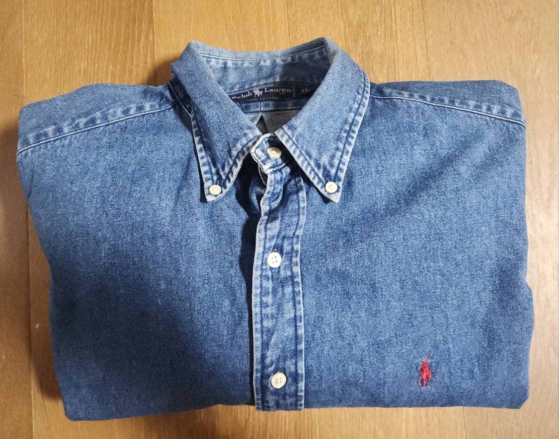 폴로 랄프로렌 데님셔츠(XL) 상품이미지2