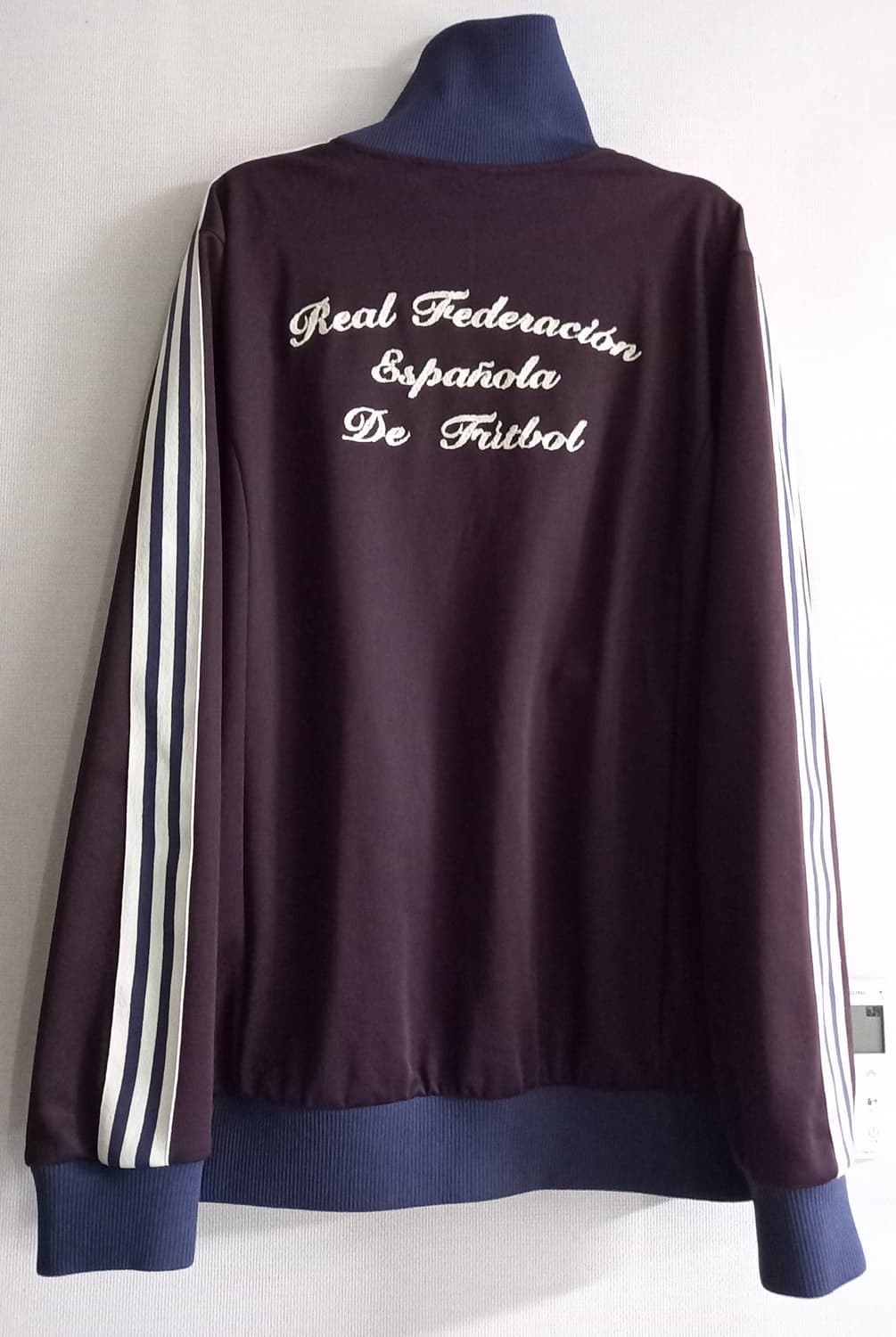 아디다스 베켄바우어 스페인 마룬 트랙탑 저지 져지집업 105/XL 상품이미지4