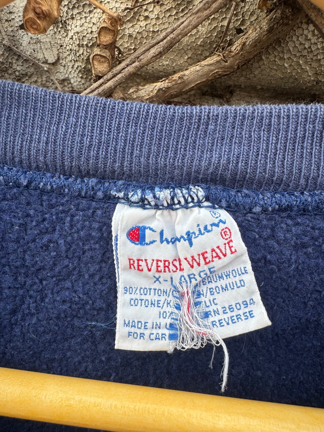 90s 챔피온 usa 빈티지 플레인 무지 리버스위브 스웻 셔츠 맨투맨 상품이미지6