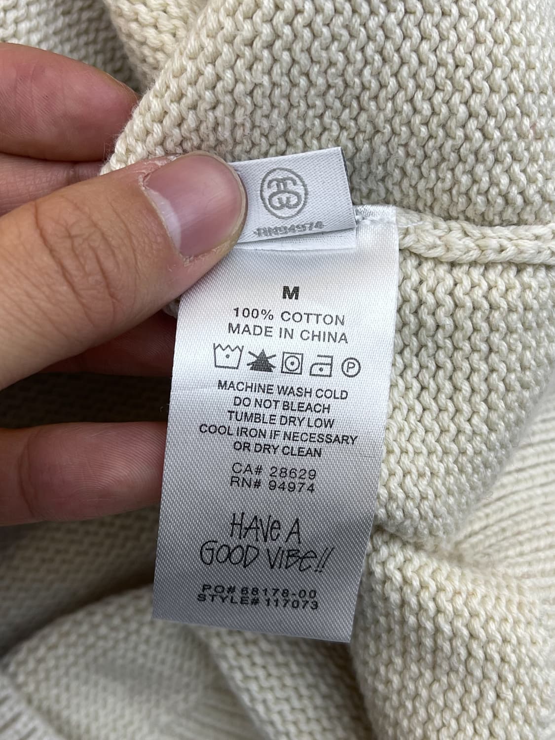 스투시 컬리 S로고 스웨터 상품이미지9