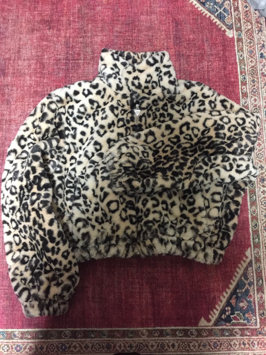 게스 레오파드 퍼자켓  상품이미지1