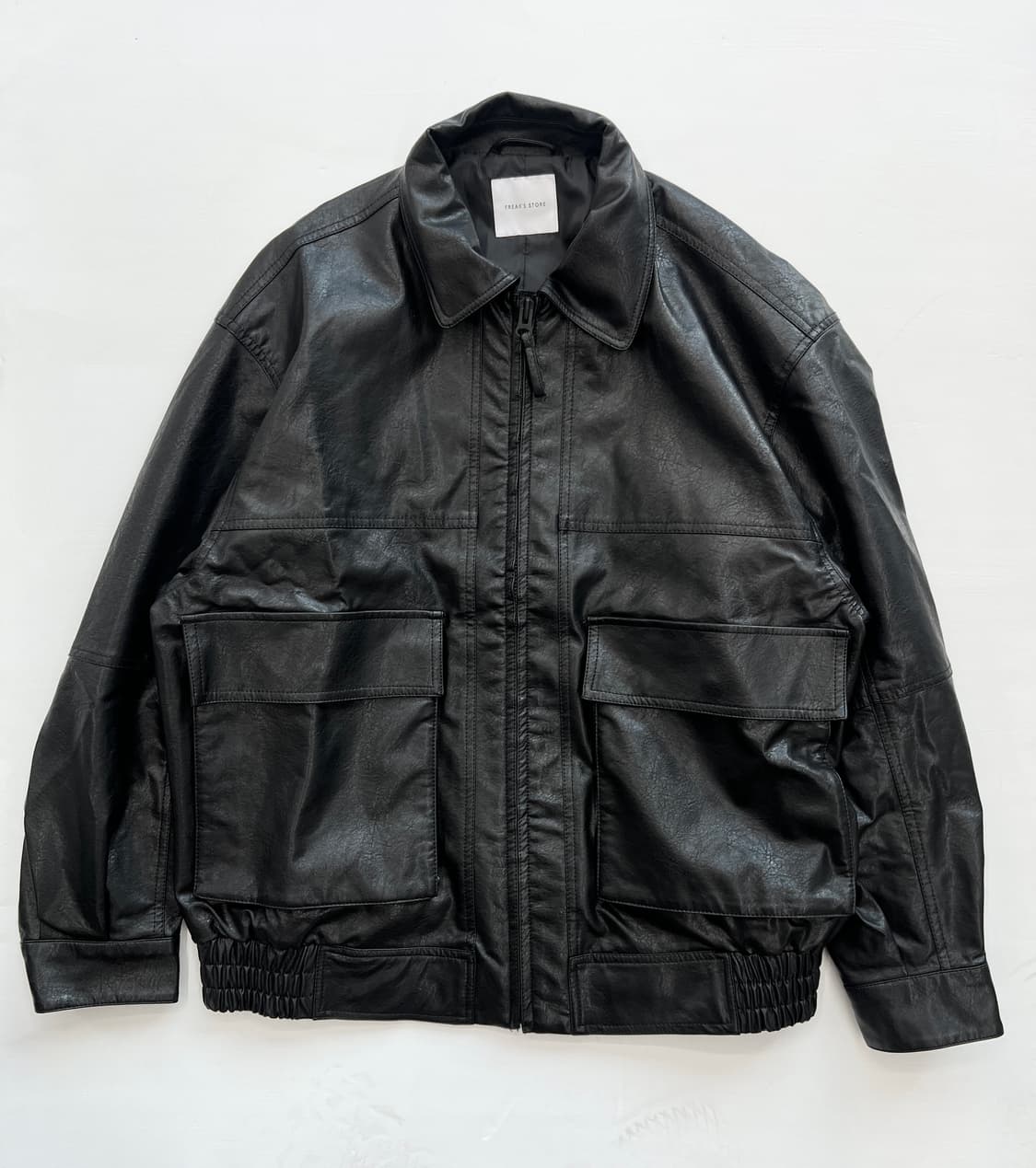 프릭스스토어 레더 봄버 상품이미지3