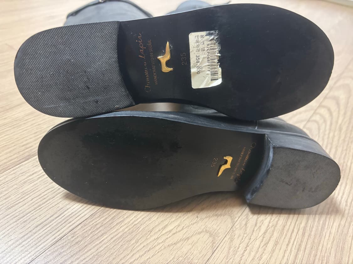 상태최상 가죽부츠 롱부츠 225 원가 36만 상품이미지9