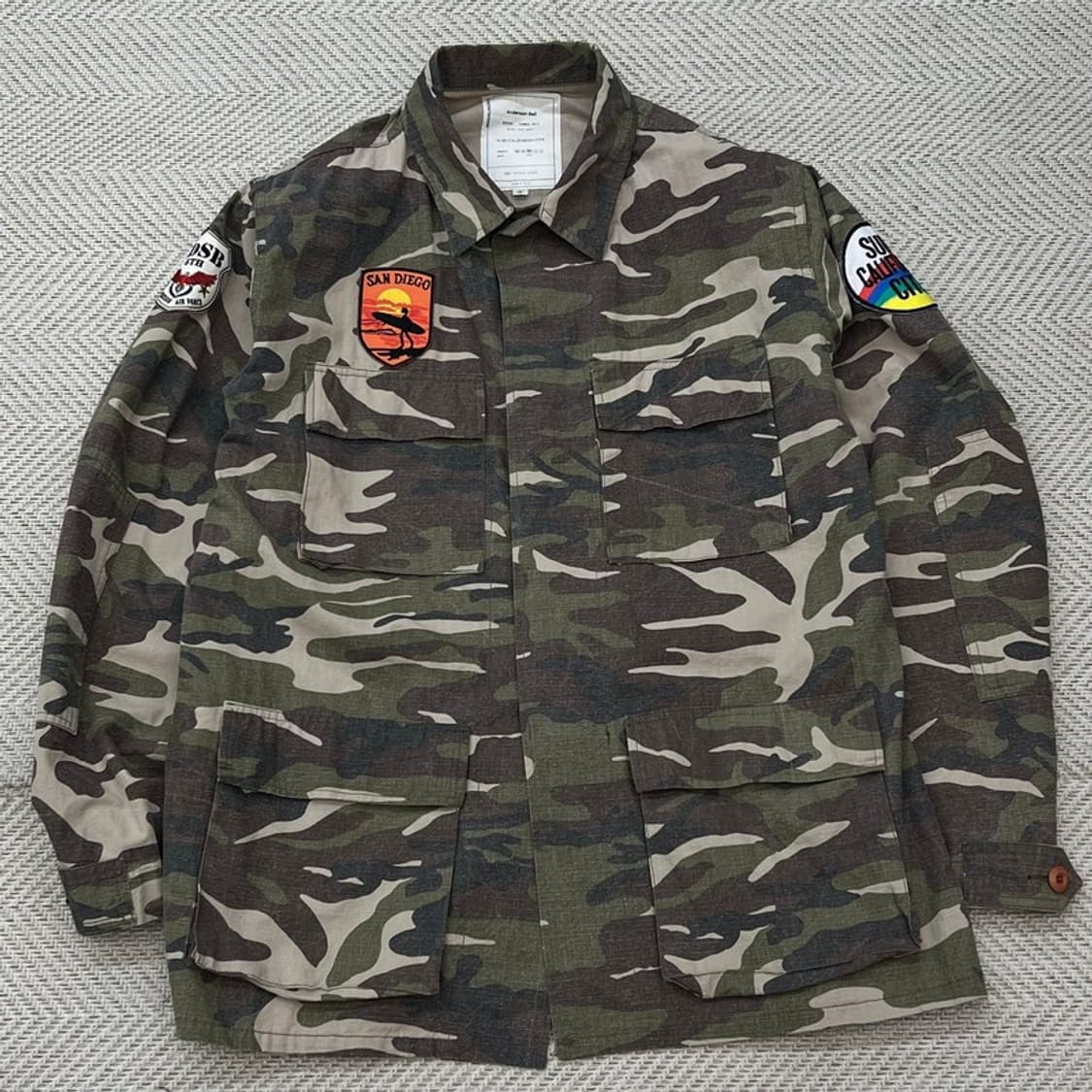 앤더슨벨 밀리터리 셔츠자켓 r2716 상품이미지1